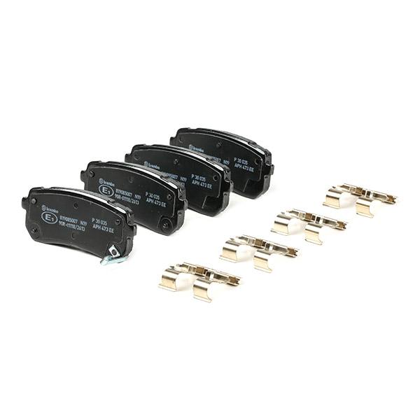 Juego Pastilla Freno Trasero Era Alternativo Para Hyundai New H- 1 hasta 2010