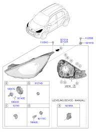 Optico Derecho Hyunda Para Hyundai New Atos desde 2020 Alternativo