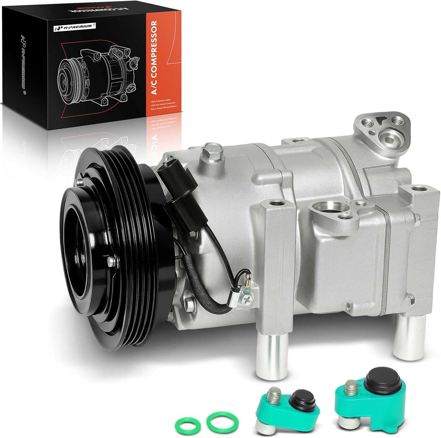 COMPRESOR AC PARA HYUNDAI MATRIX 2008-2010 ALTERNATIVO COREANO