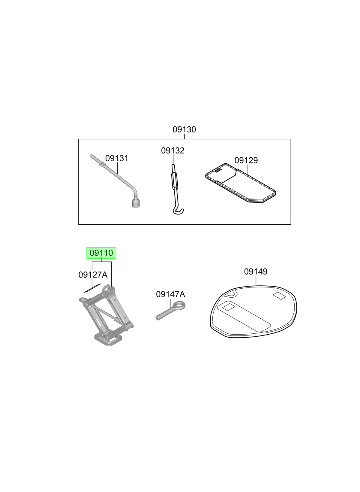 Gata Original Para Hyundai I10 2019-2025