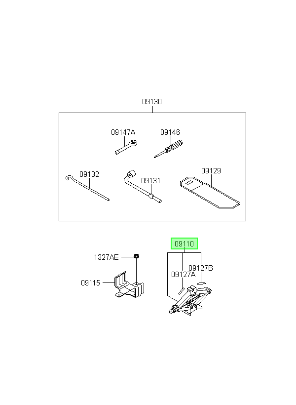 Gata Original Para Kia Sportage 2015-2022