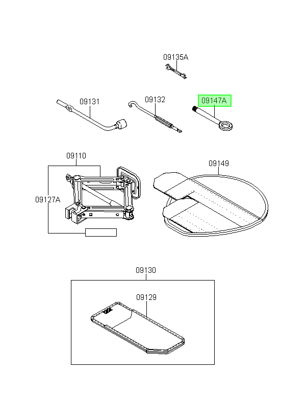 Gancho Remolque Orig. Para Hyundai Accent 2007-2010