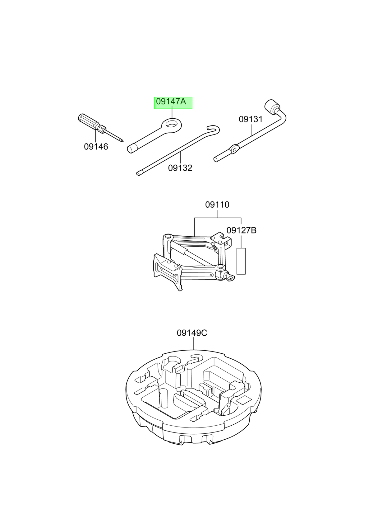 Gancho Remolque Original Para Kia Sorento 2009-2013