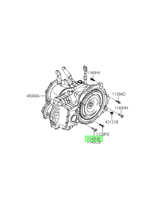 Perno Original Para Kia Sportage 2006-2022