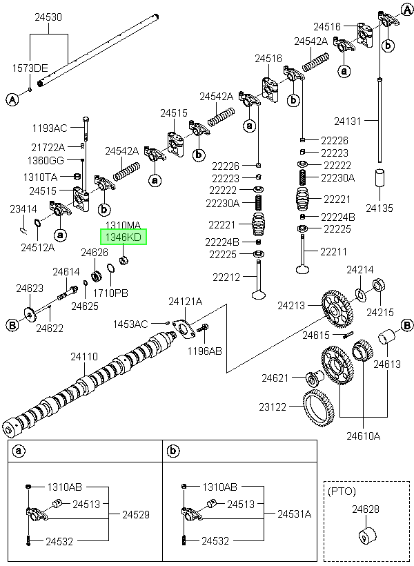 Tuerca Original Para Hyundai H100 1997-2004