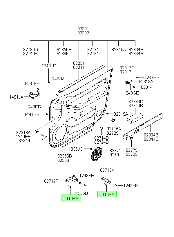 Remache Original Para Hyundai Sonata 1990-2002
