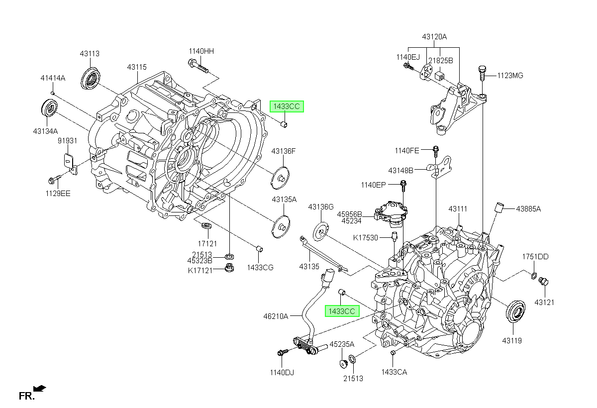 Buje Original Para Kia Soul 2013-2019