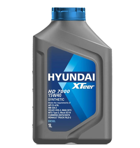 Aceite 15W40 Hyundai Diesel 1 litro