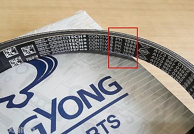 Correa Alternador 5Pk 1596 Original Para Ssangyoung Para SsangYong Tivoli