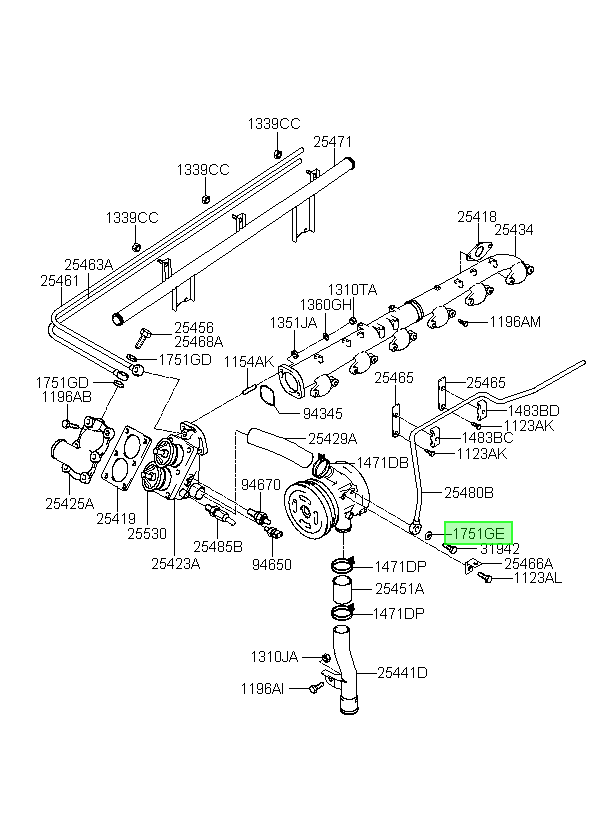 Golilla Orig. Para Hyundai Accent Desde 2011