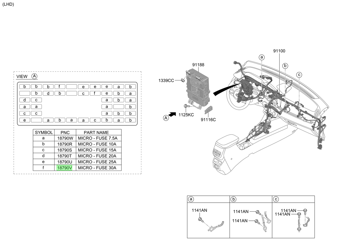 Micro Fusible Orig. Para Hyundai Sonata Desde 2015