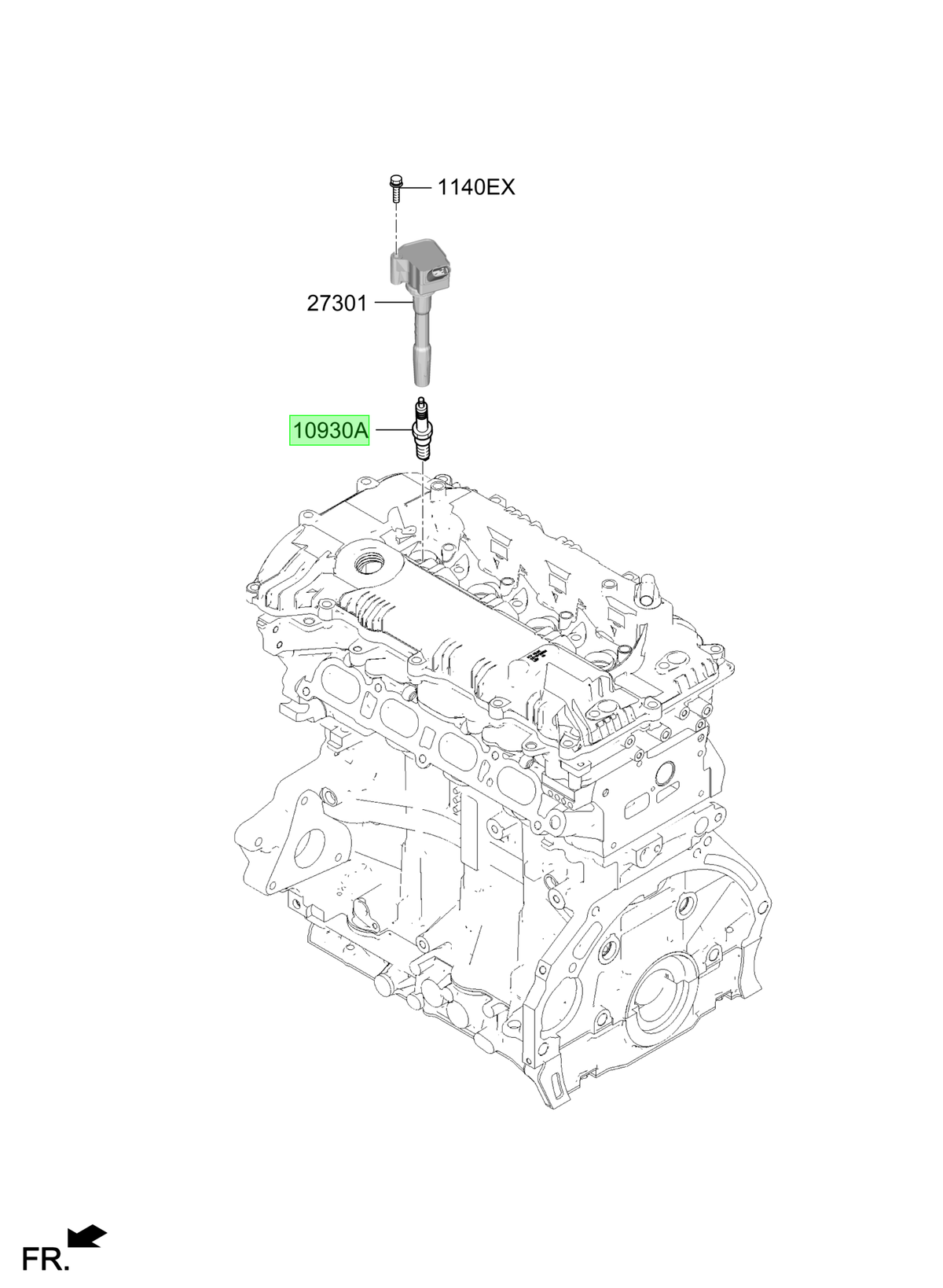 Jgo Bujía Original Para Hyundai Sonata 2019-2024