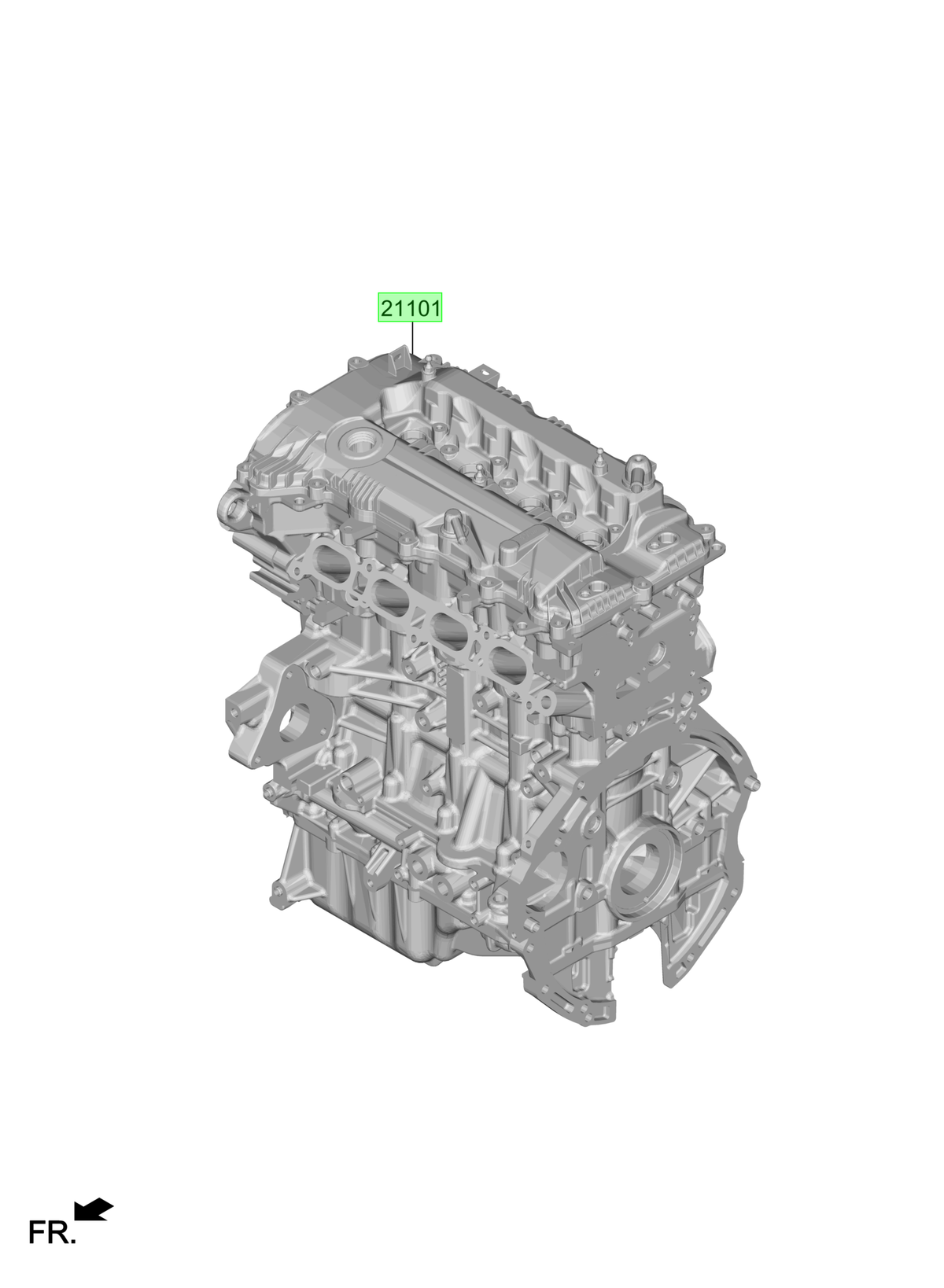 Motor Completo Original Para Hyundai Tucson 2021-2025
