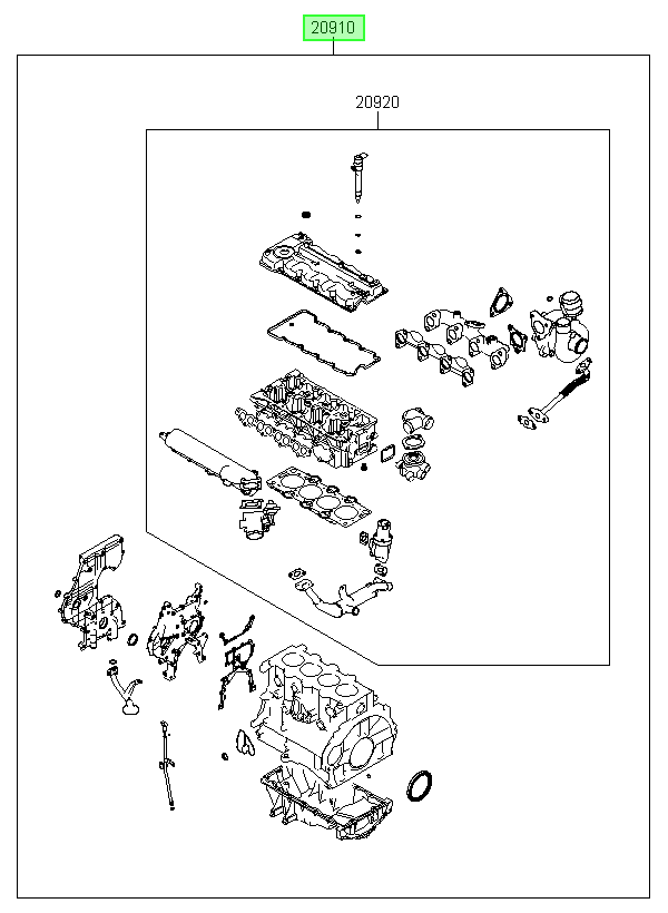 OEM 209102AF00 catalogo