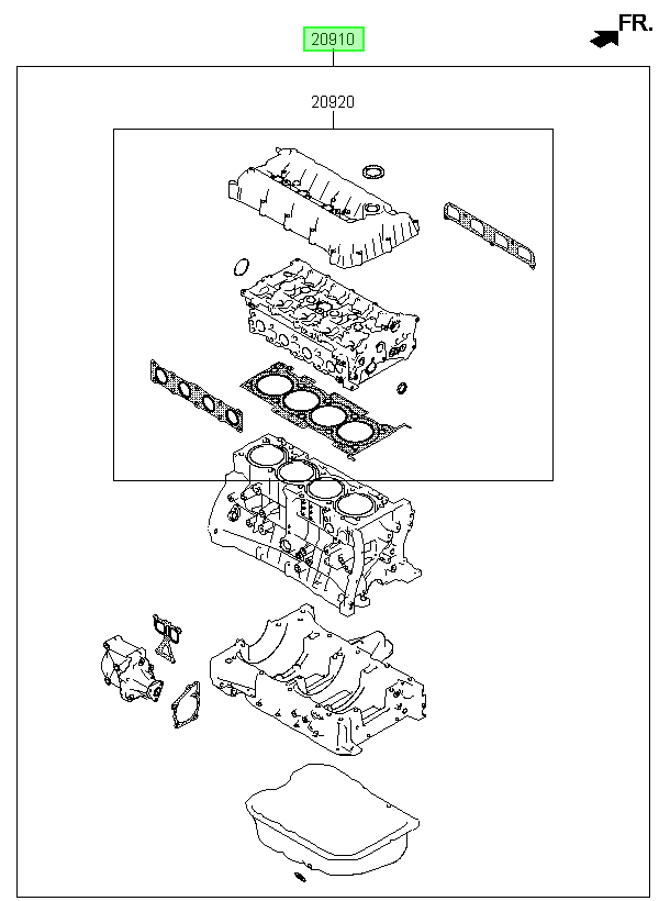 OEM 209102GU01 catalogo
