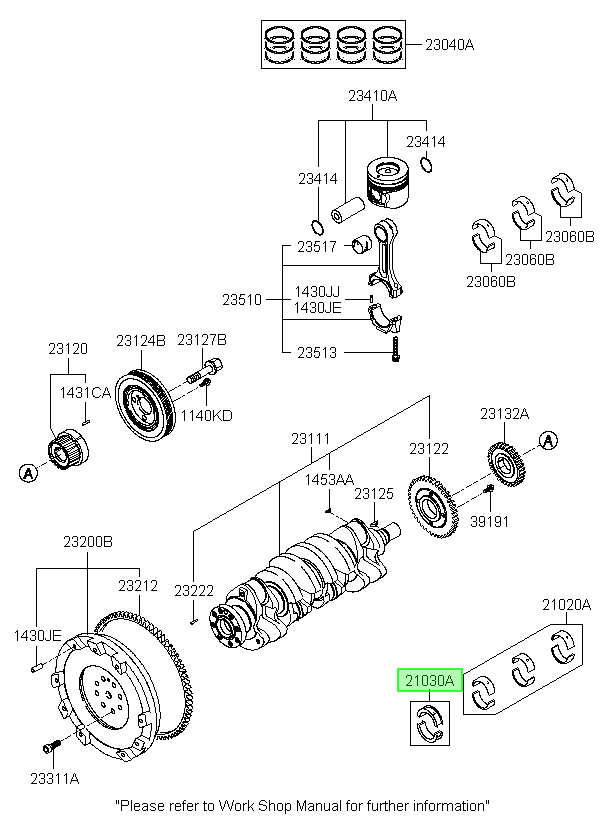 Metal Axial Central Stda. Orig. Para Hyundai Getz 2003-2011