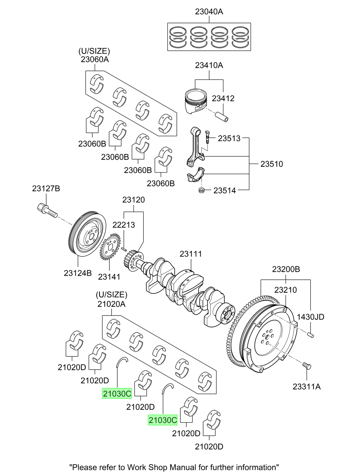Metal Axial Orig. Para Hyundai I10 2010-2015