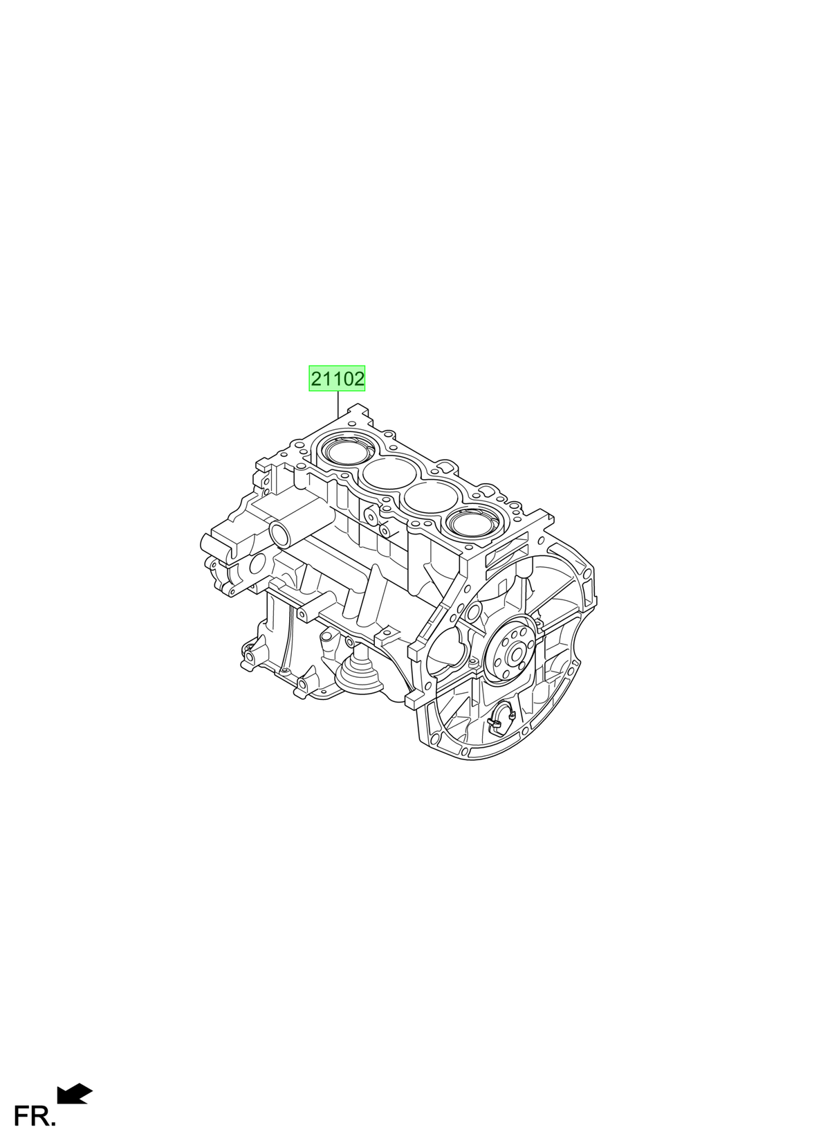 Ensamble Original Para Hyundai I10 2019-2025