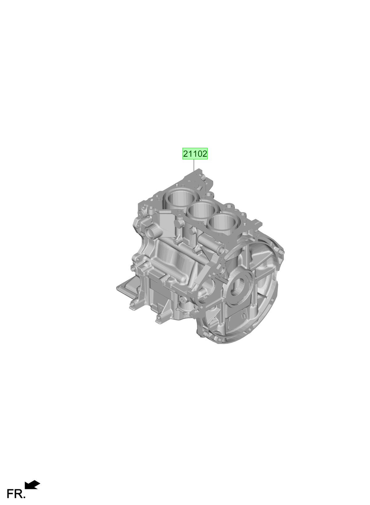Ensamble Motor Original Para Hyundai I20 2023-2025