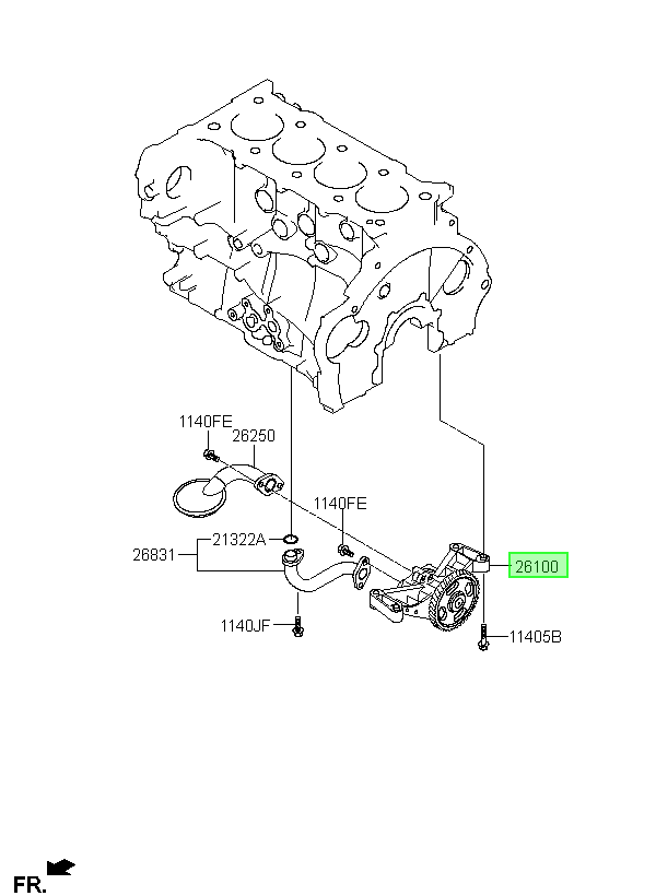 Bomba De Aceite Orig. Para Hyundai Tucson Desde 2015