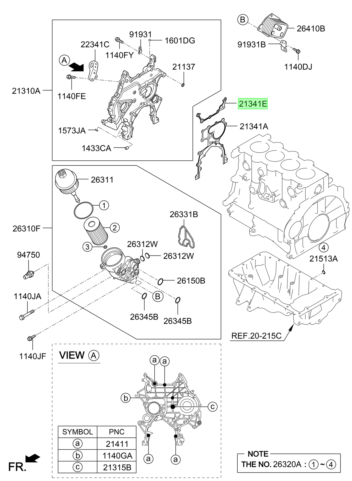 Empaq. Original Para Hyundai Matrix 2006-2008