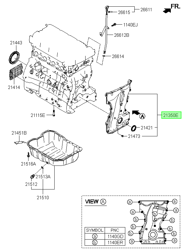 Tapa Distrib. Original Para Kia Sportage 2010-2014