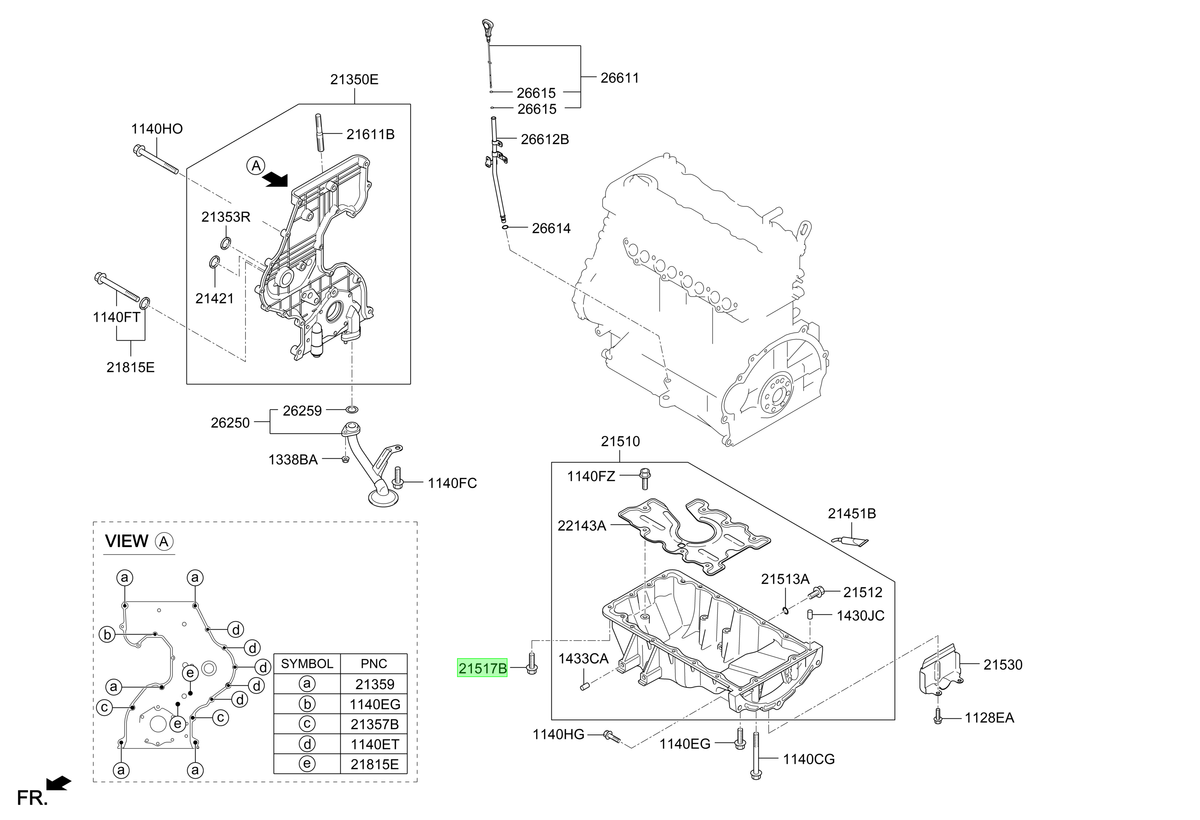 Tuerca Original Para Hyundai Accent 2006-2025