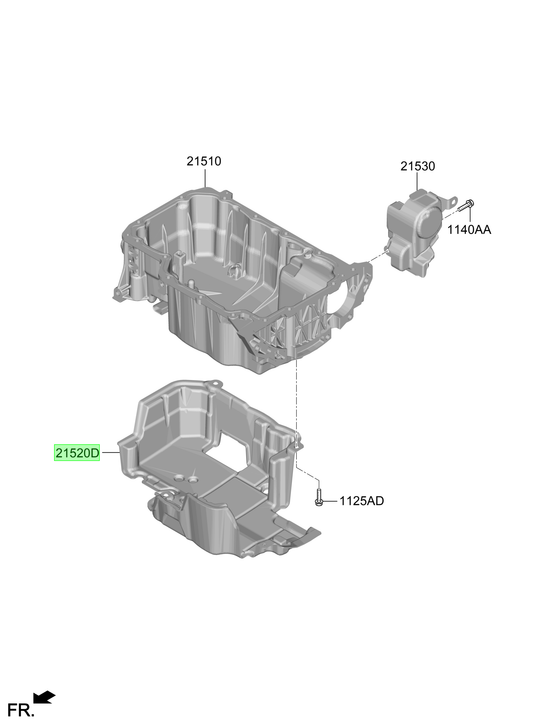 Cárter De Aceite Original Para Kia Carnival 2020-2025