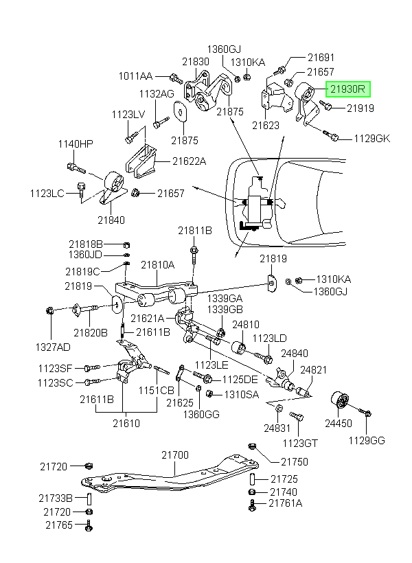 OEM 21930M2110 catalogo