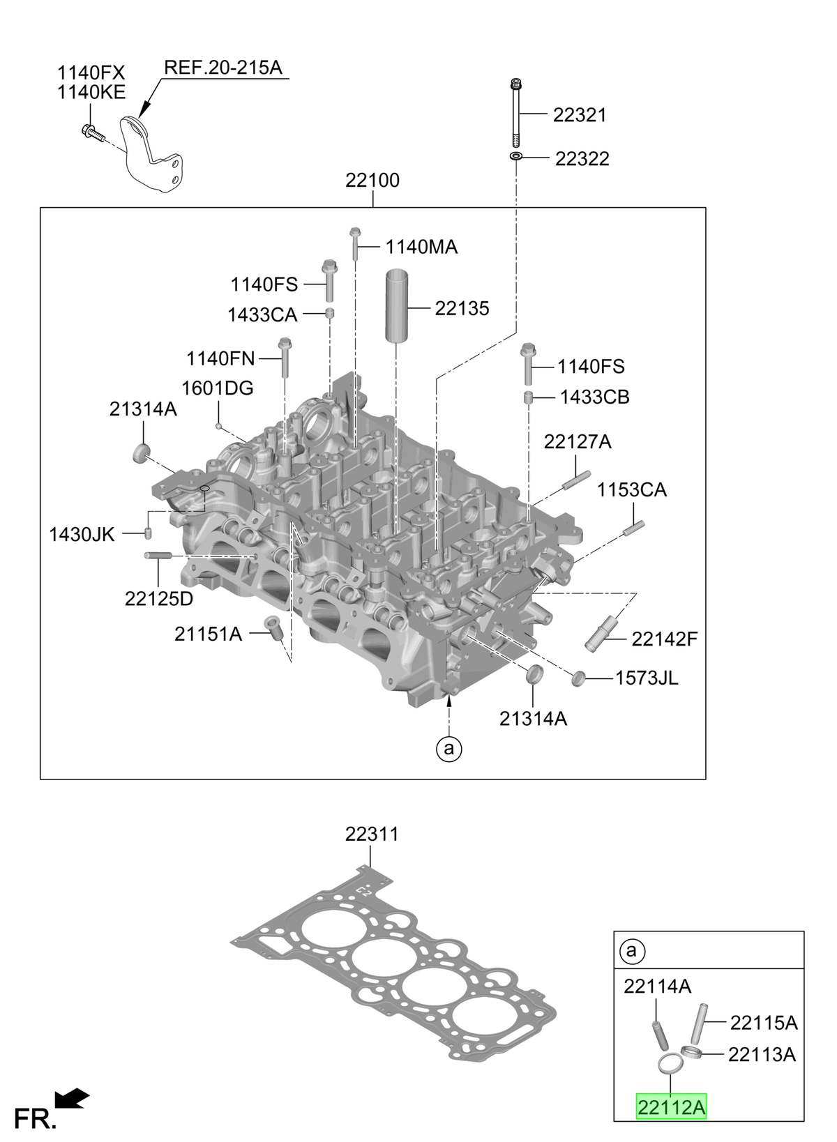 Válvula Admisión Original Para Hyundai Accent 2023-2025