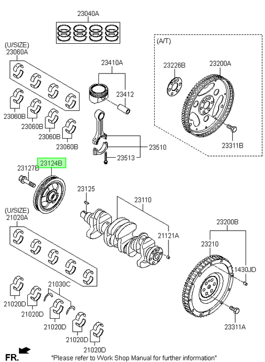 Polea Cigueñal Orig. Para Hyundai Grand I10 Desde 2014