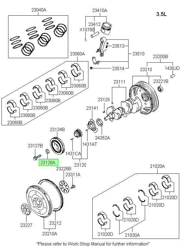 Perno Original Para Kia Besta 1998-2005