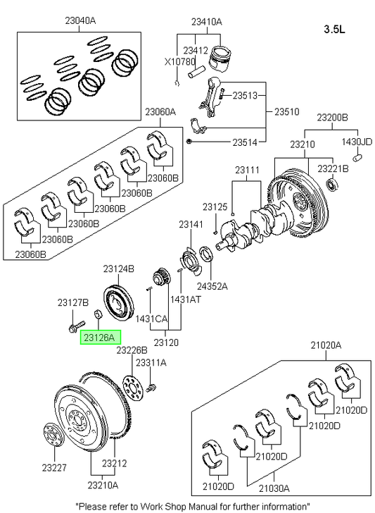 Perno Original Para Kia Pregio 1996-2006
