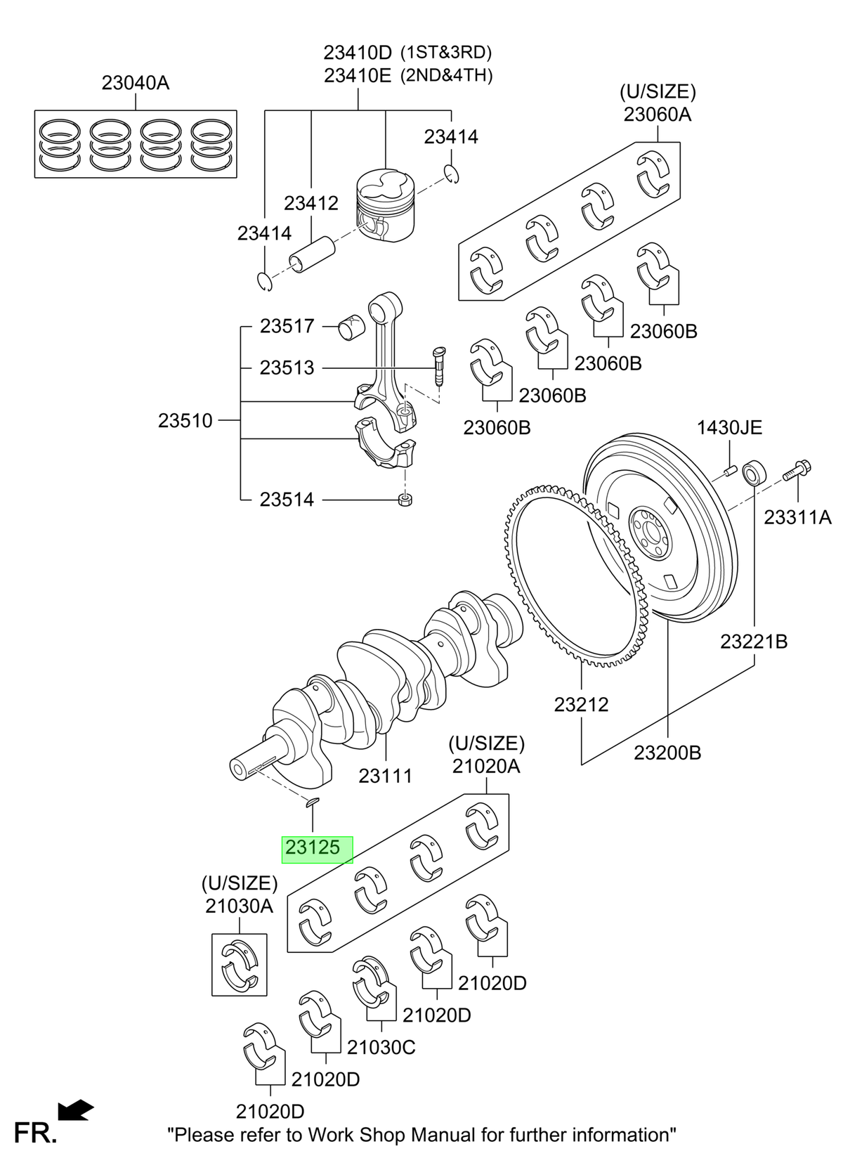 OEM 2314142010 catalogo