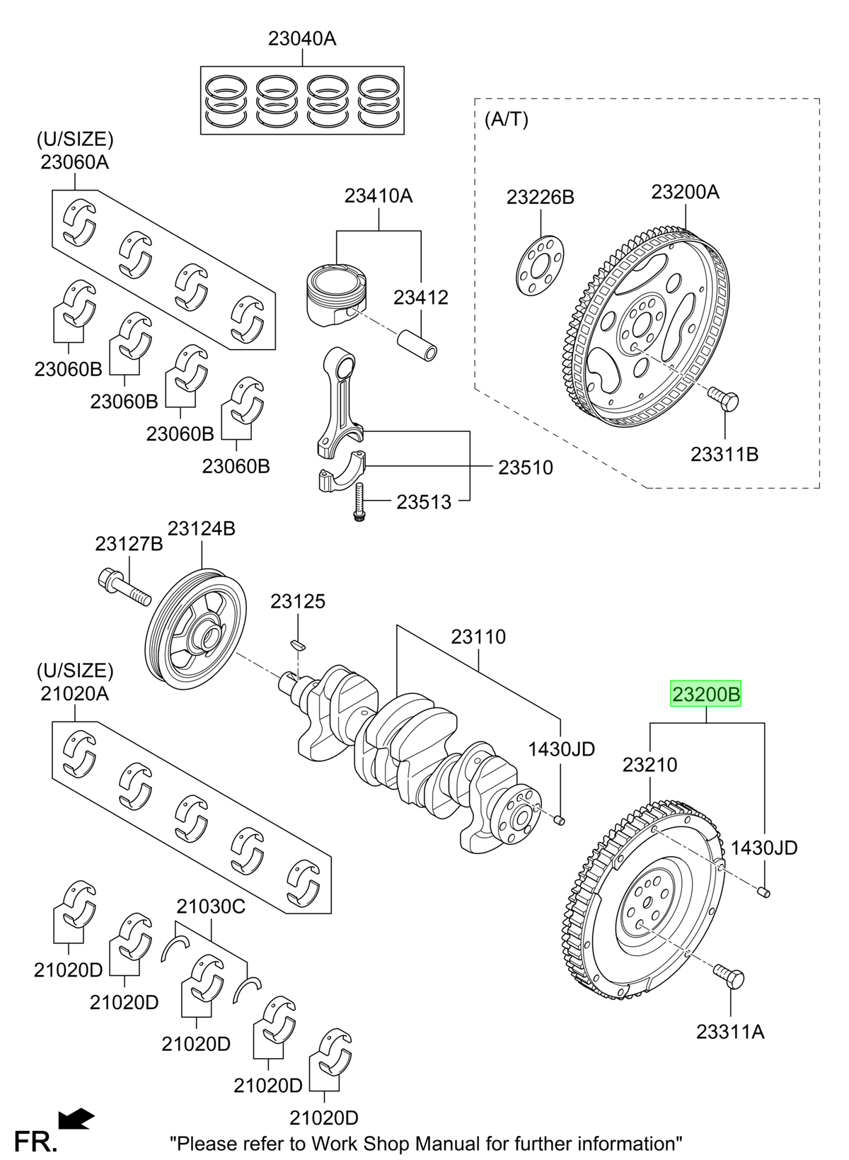 Volante De Inercia Original Para Hyundai I10 2007-2025
