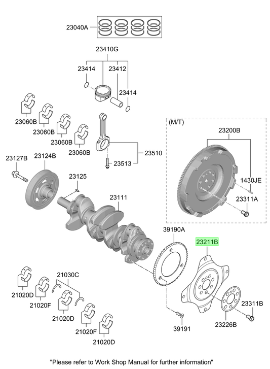 Plato Volante A/t Original Para Hyundai Creta 2020-2025