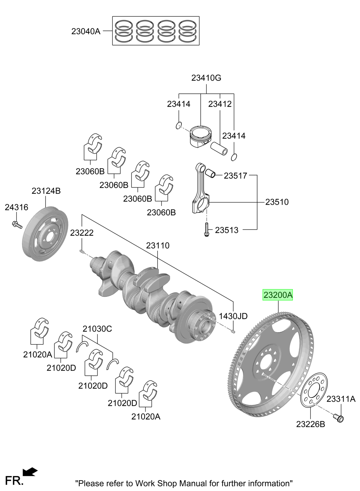 Conj. Original Para Hyundai Tucson 2021-2025