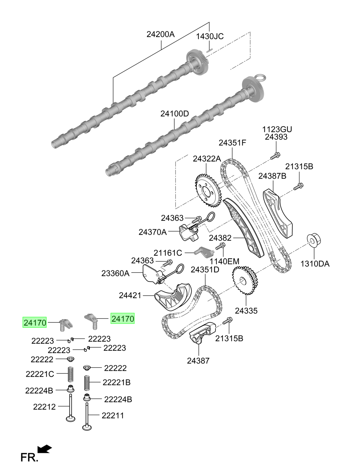 Balancín Original Para Hyundai Tucson 2021-2025