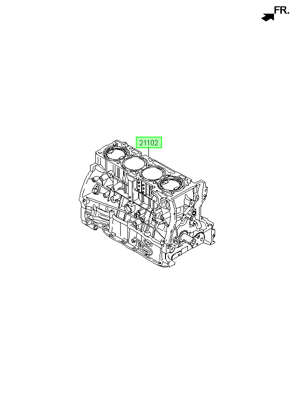 Ensamble Motor Original Para Hyundai Santa Fe 2009-2013