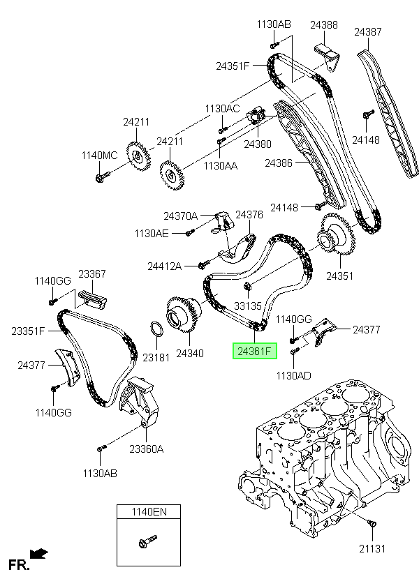 Eje Leva Original Para Hyundai H1 2006-2025