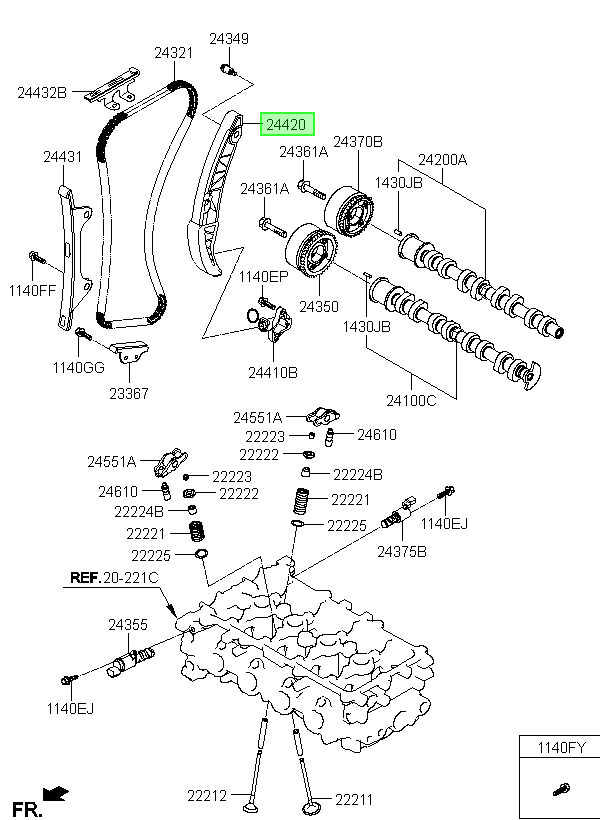 Tensor Original Para Hyundai Accent 2010-2024