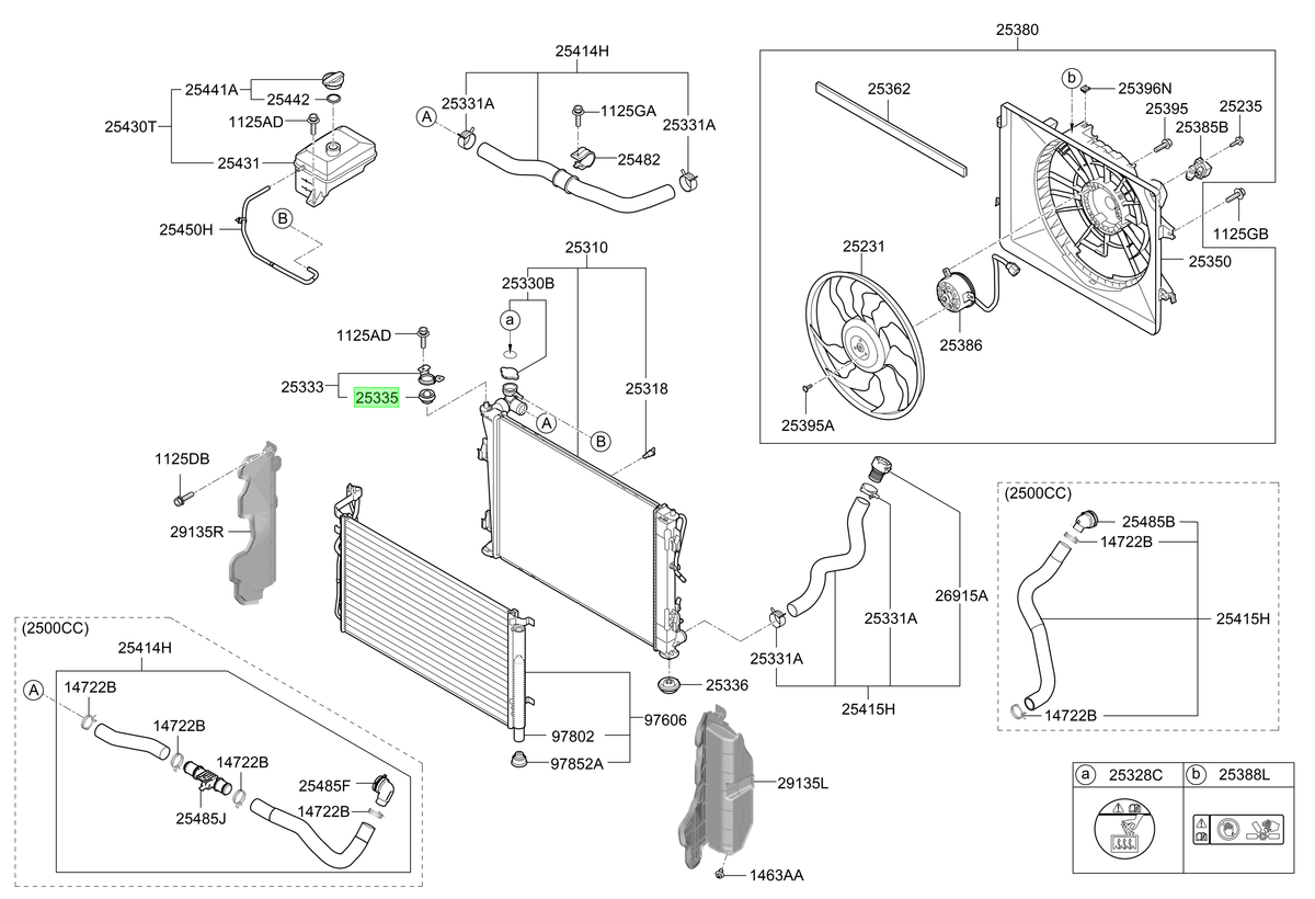 Soporte Radiador Original Para Hyundai Staria 2021-2025
