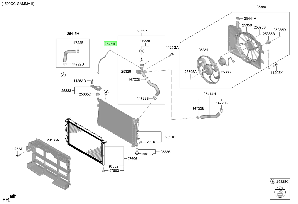 Manguera Depósito Refrig. Orig. Para Hyundai Creta 2020-2025