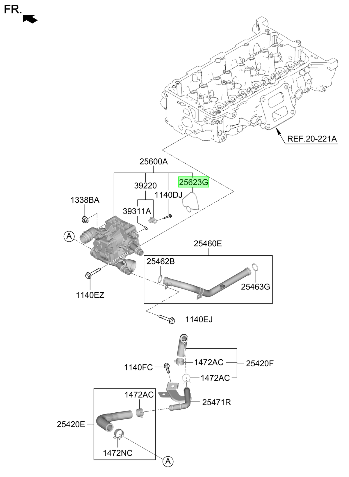 Empaq. Original Para Kia Sportage 2021-2025