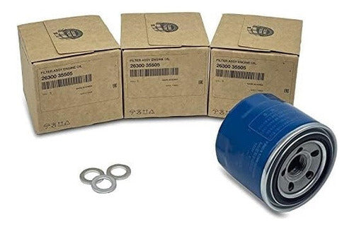 Filtro aceite original para Hyundai Accent Gasolina 2012