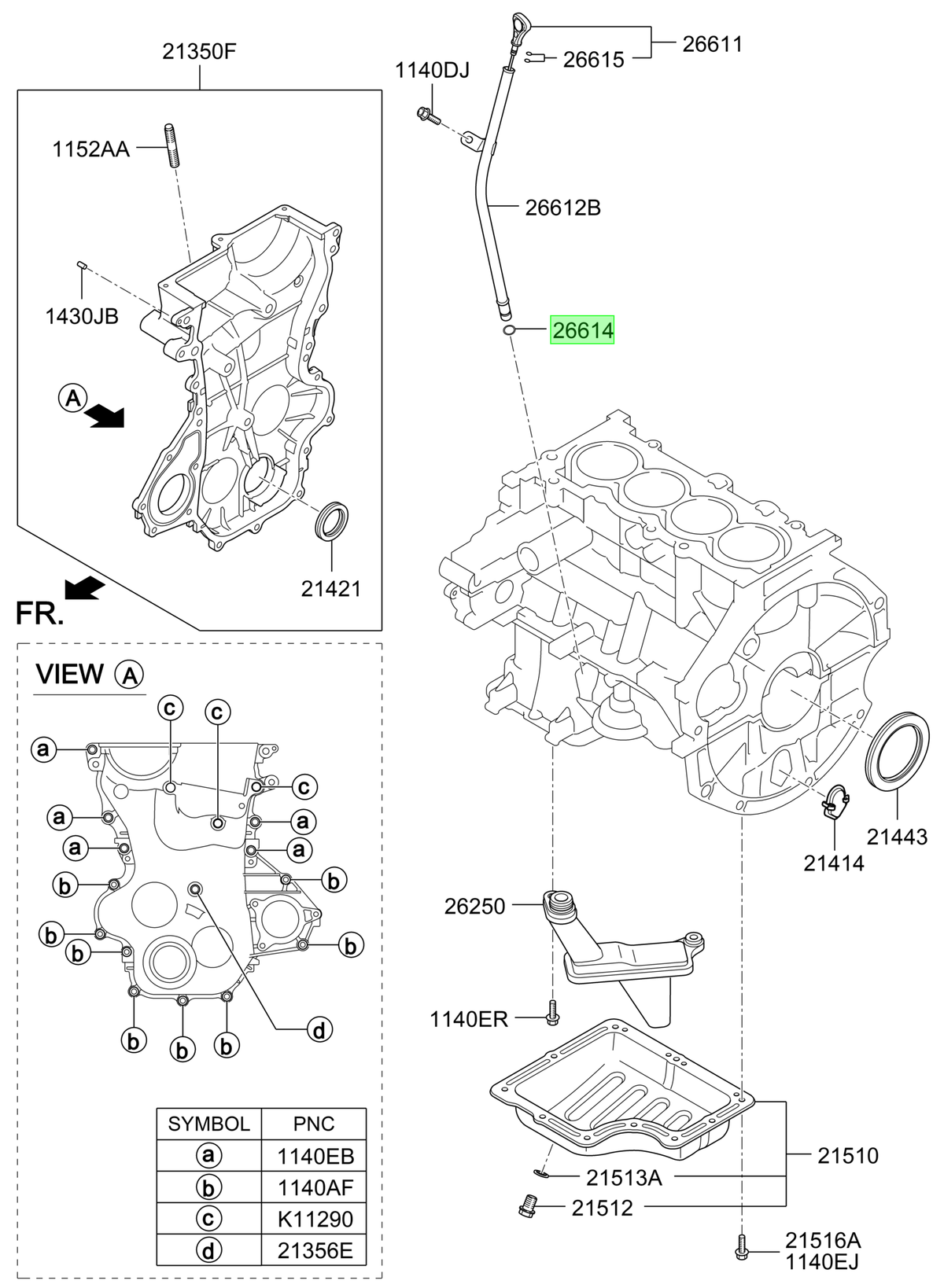Varilla Nivel Aceite Original Para Hyundai Matrix 2006-2009