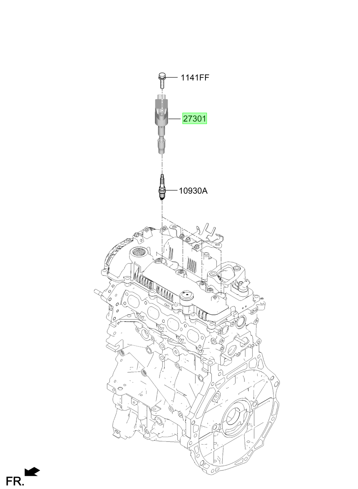 Bobina Original Para Hyundai Kona 2023-2025