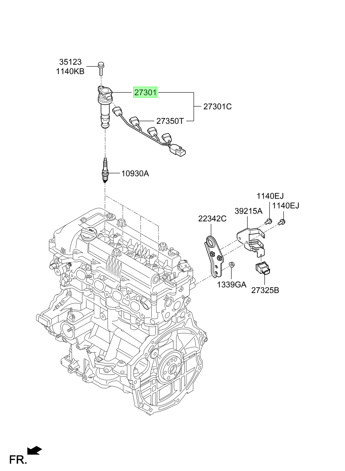 Bobina Original Para Kia Sportage 2015-2022