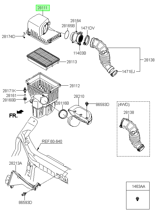 Cubierta Original Para Hyundai H1 2007-2023