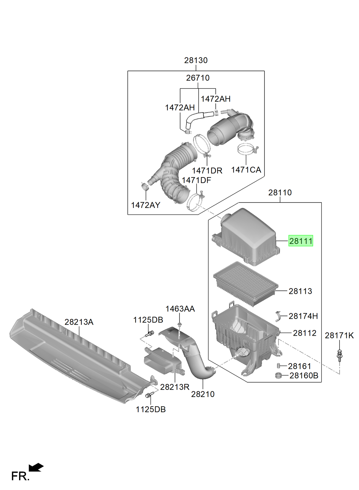Cover-air Original Para Hyundai I20 2020-2025